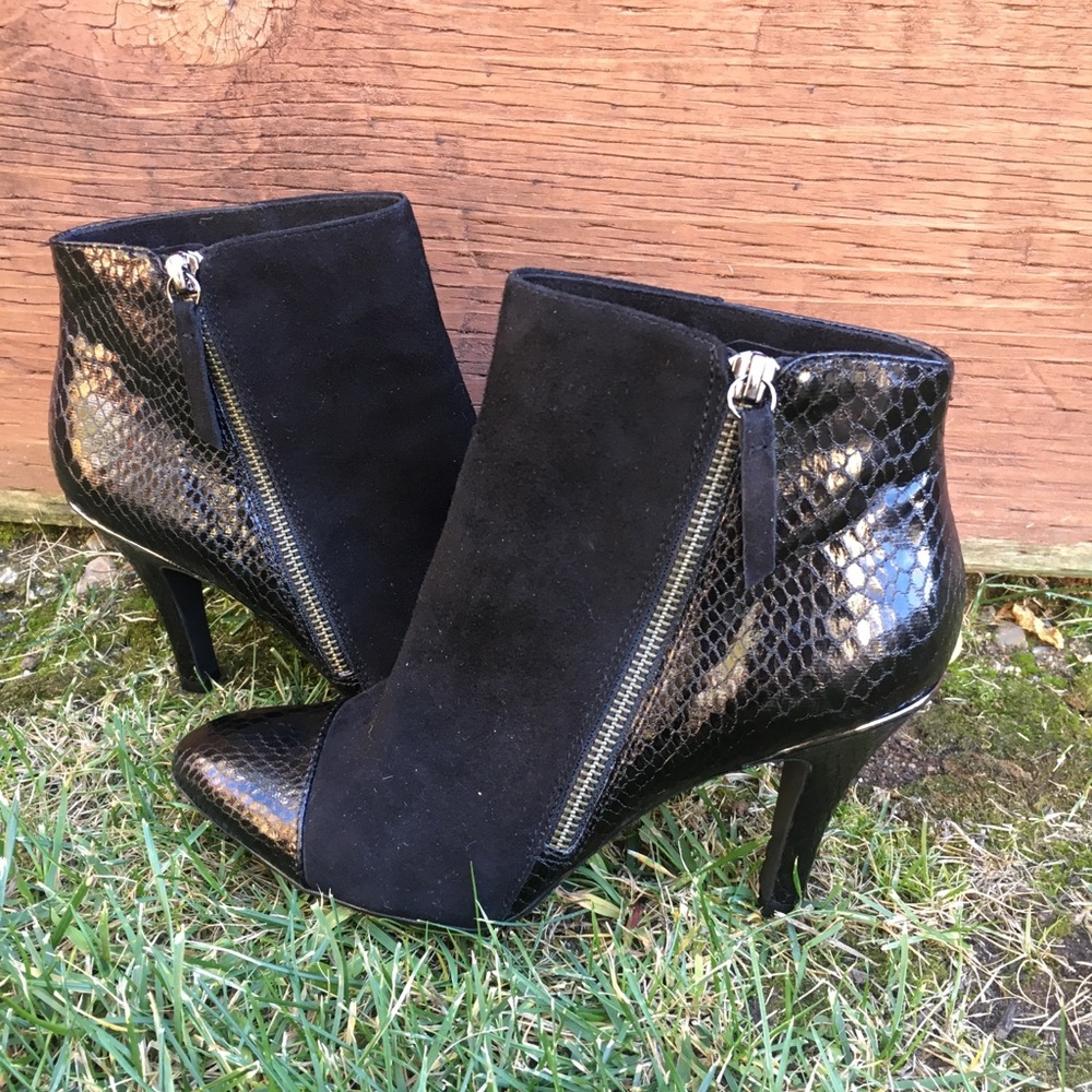 Brand new leather Booties